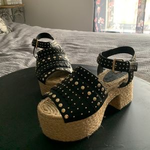 ASOS TITAN Studded Espadrille Sandals